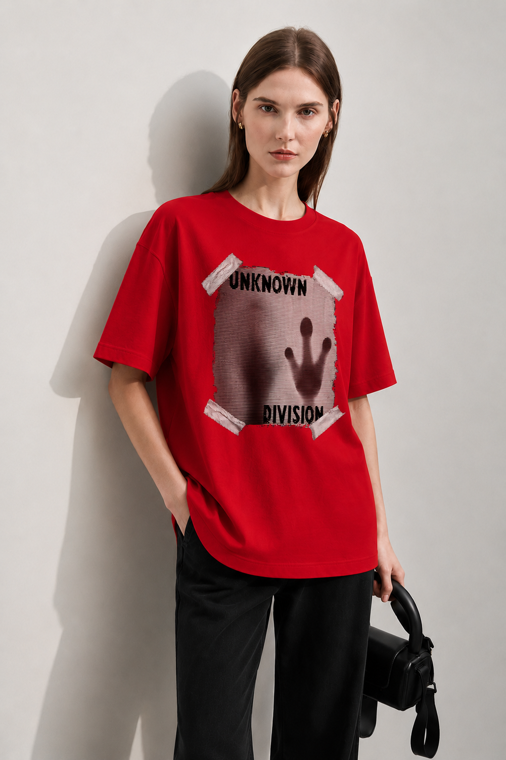 Ghost Trace Women Tee Red