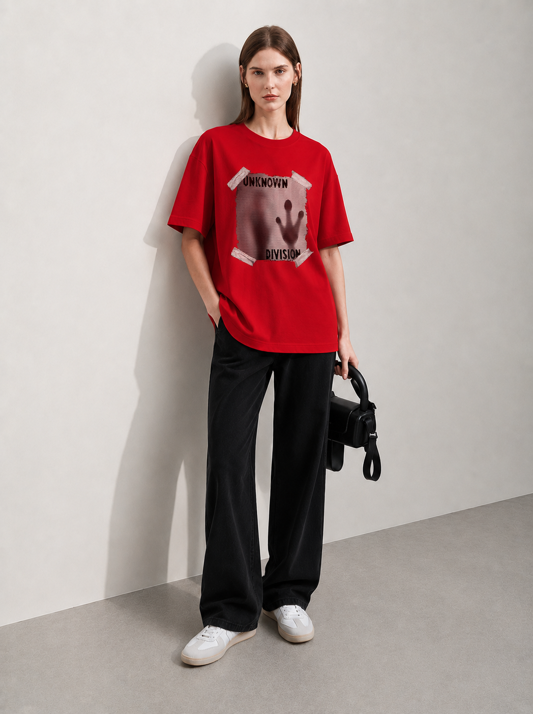 Ghost Trace Women Tee Red