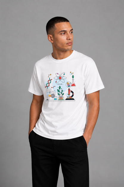 Cool Bee Explore Tee White for Men - White Oversized Graphic Tee Streetwear India