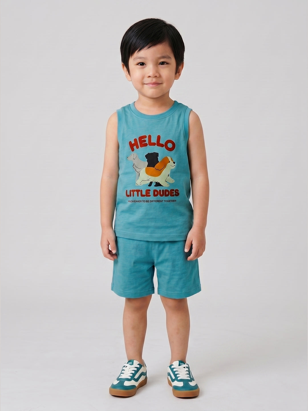Coolbee Store Kids Boys Vest - Sky Blue (KBSSVT2) – additional view 2