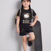 Kids Girls T-Shirt - Black (CSKT213)