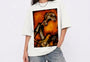 Canvas chords Tee White