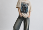 LIT Women Tee Beige