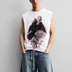 Raven Serpent White Tank