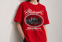 Neon Skyline Women Tee Red