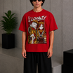 Quine Tee Red