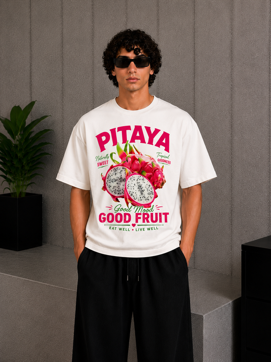Pitaya Tee White