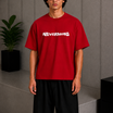 Never Mind Tee Red