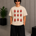 Cross Tee Beige
