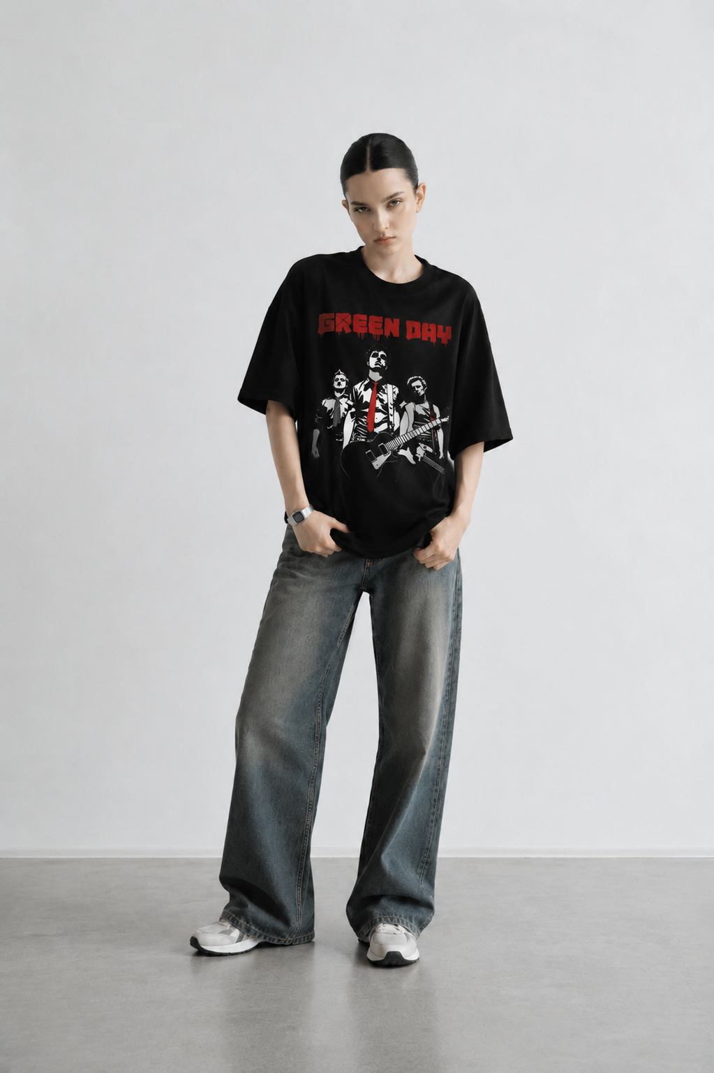 Shadow Sound Women Tee Black