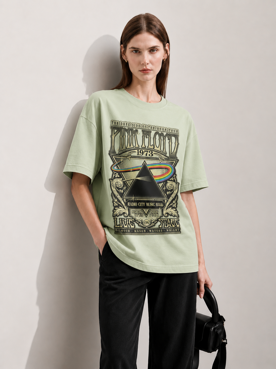 Dark Frequency Women Tee Green