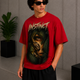 Face Snake Tee Red