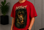 Face Snake Tee Red