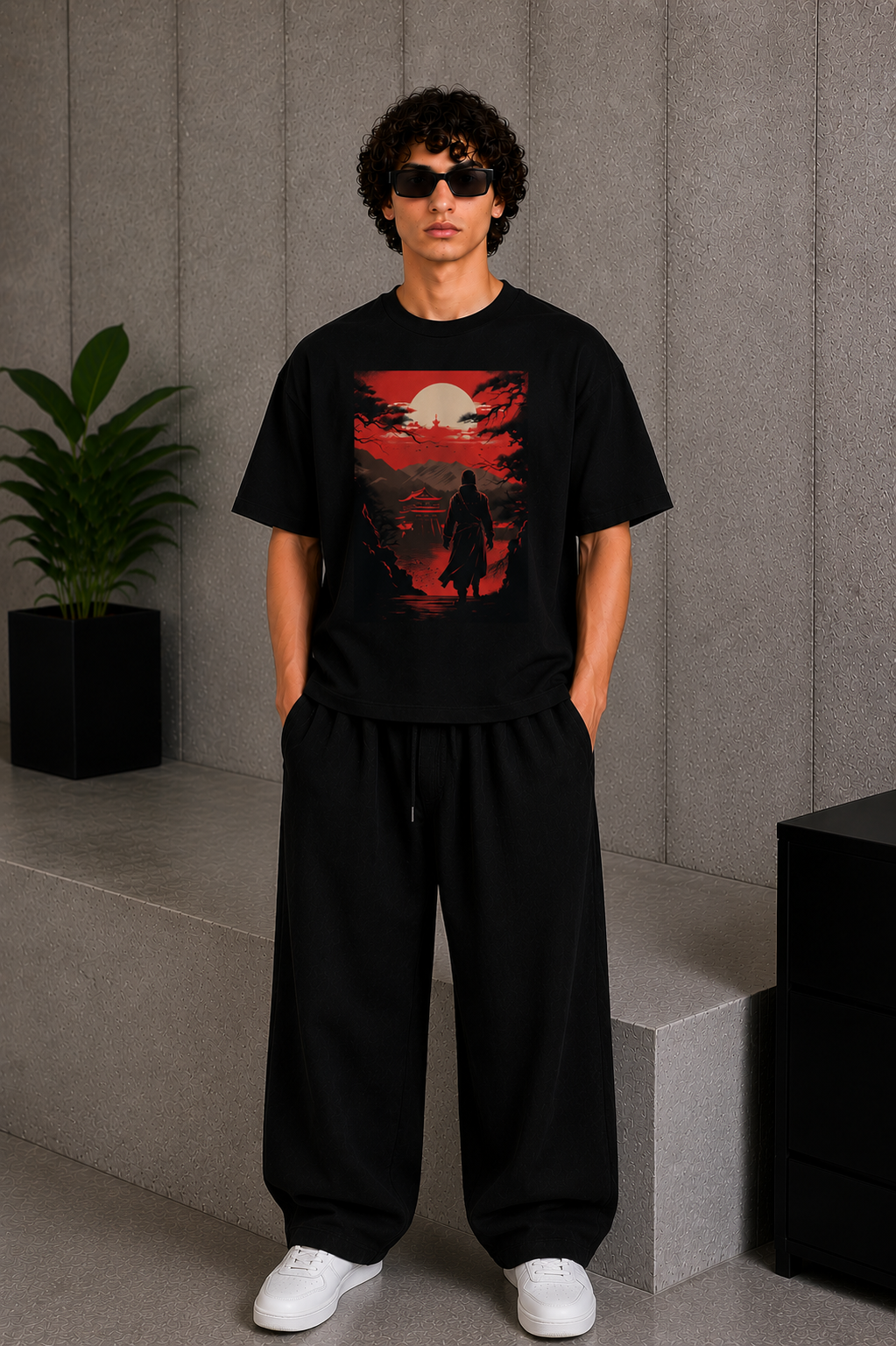 Threadd Tee Black
