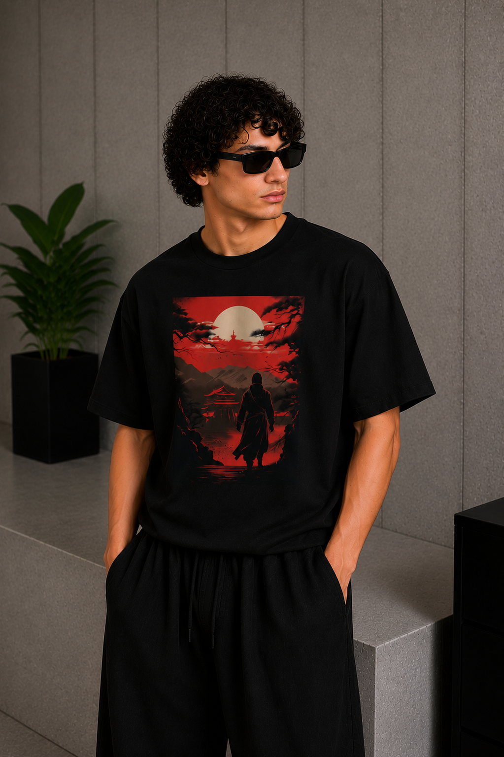 Threadd Tee Black