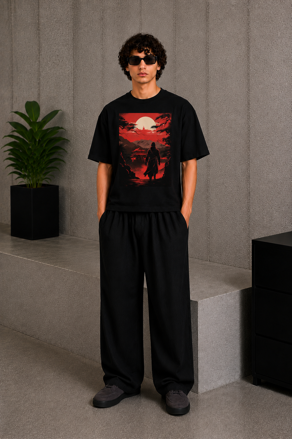 Threadd Tee Black