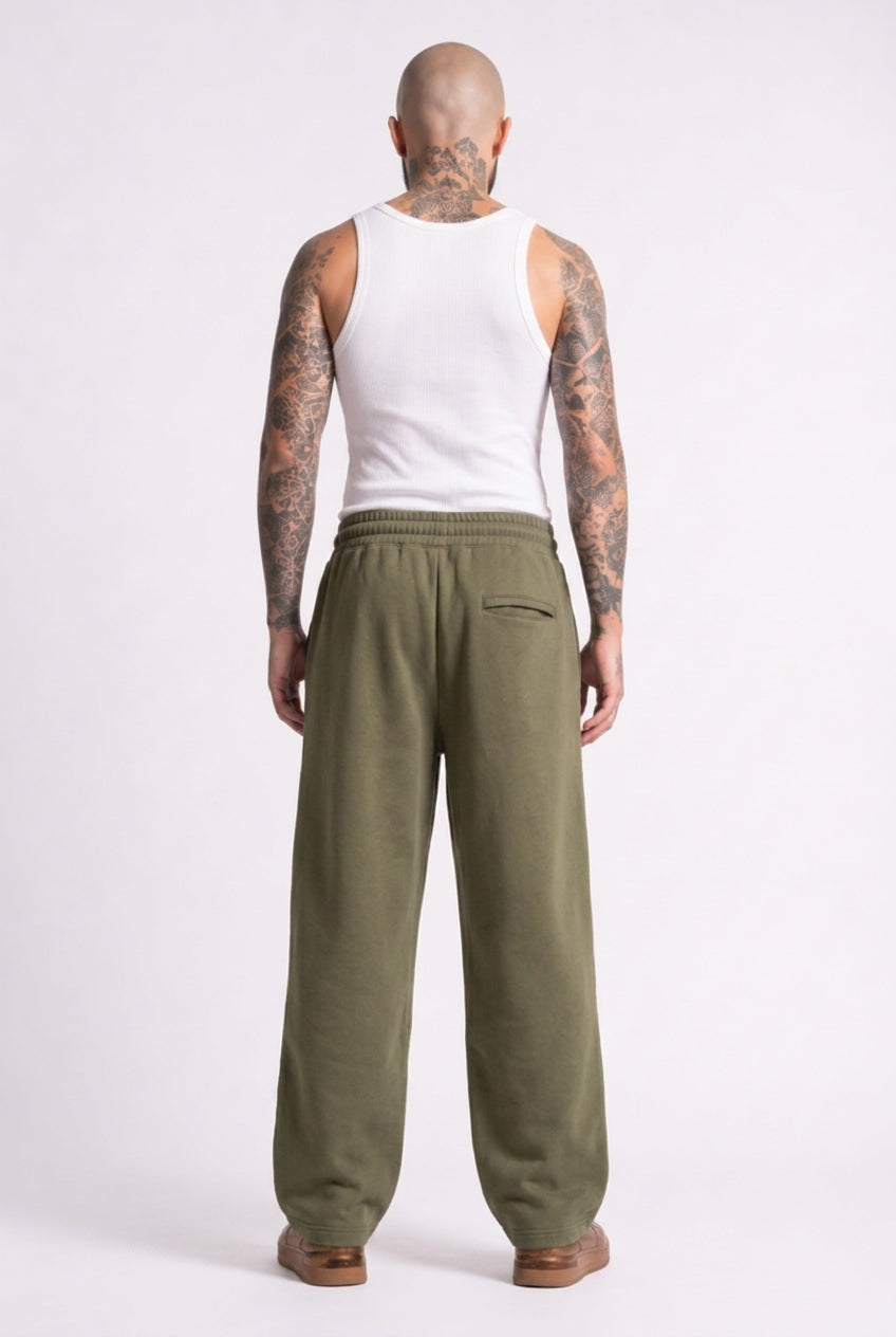 Cool Bee Joggers Olive Green for Men - Olive Green Joggers Casual Streetwear India - Lifestyle View
