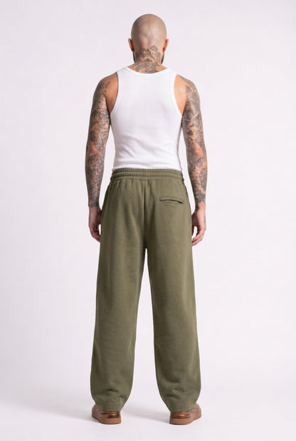 Cool Bee Joggers Olive Green for Men - Olive Green Joggers Casual Streetwear India - Lifestyle View