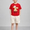 Kids Boys T-Shirt - Red (KBSS25TR447)