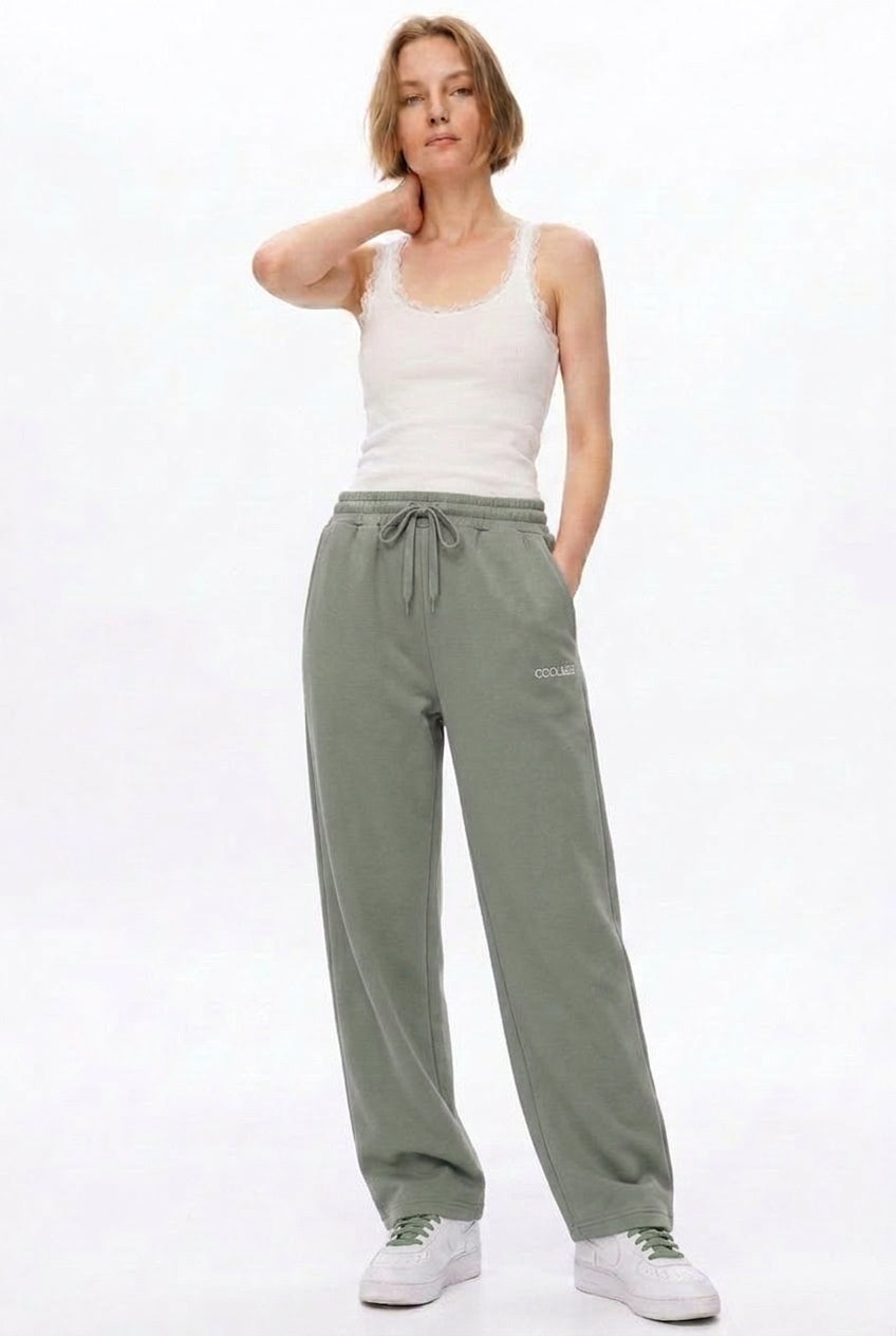 Cool Bee Joggers Green for Women - Green Joggers Casual Streetwear India