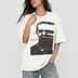 Glitch Portrait Tee White
