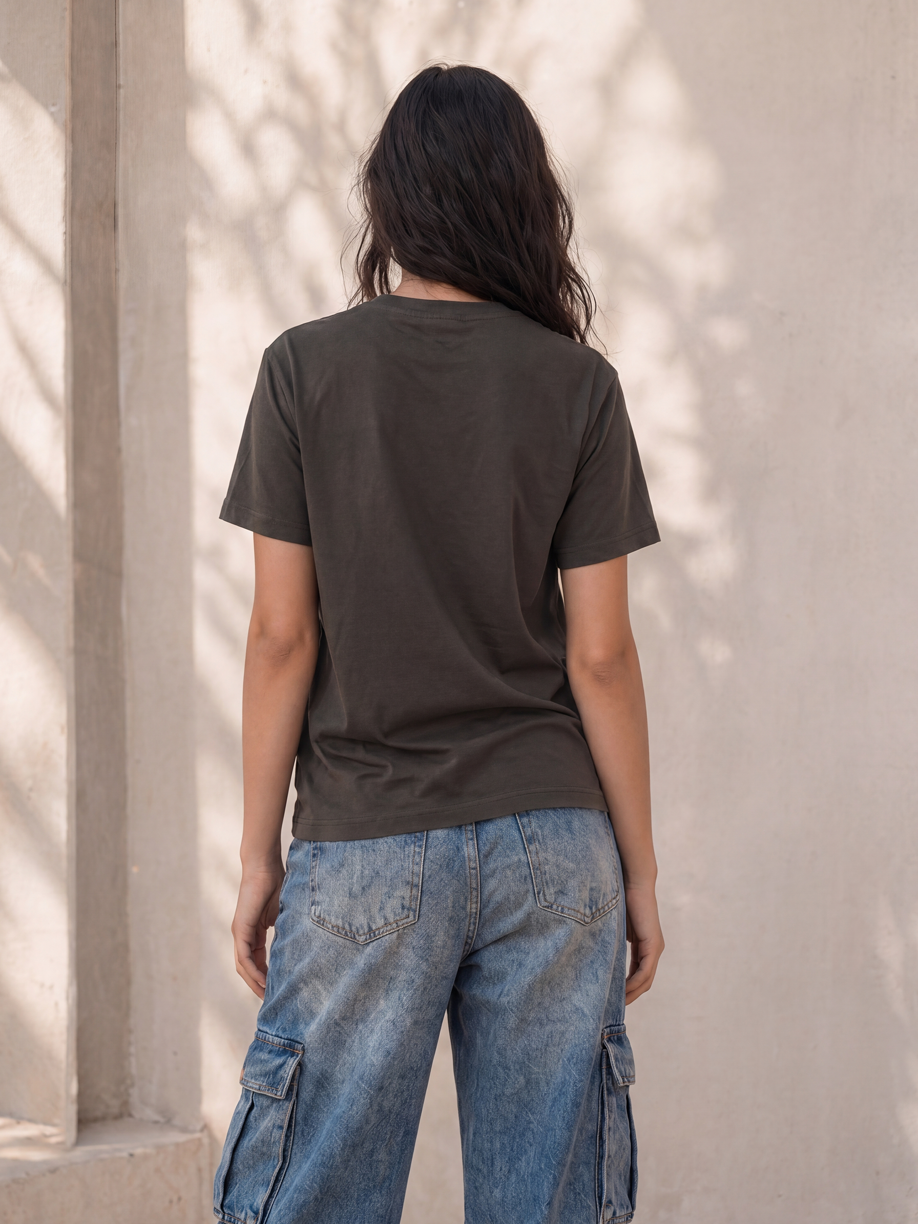 Cool Bee Regular Fit Tees Women for Women - Regular Fit Tee India - Lifestyle View