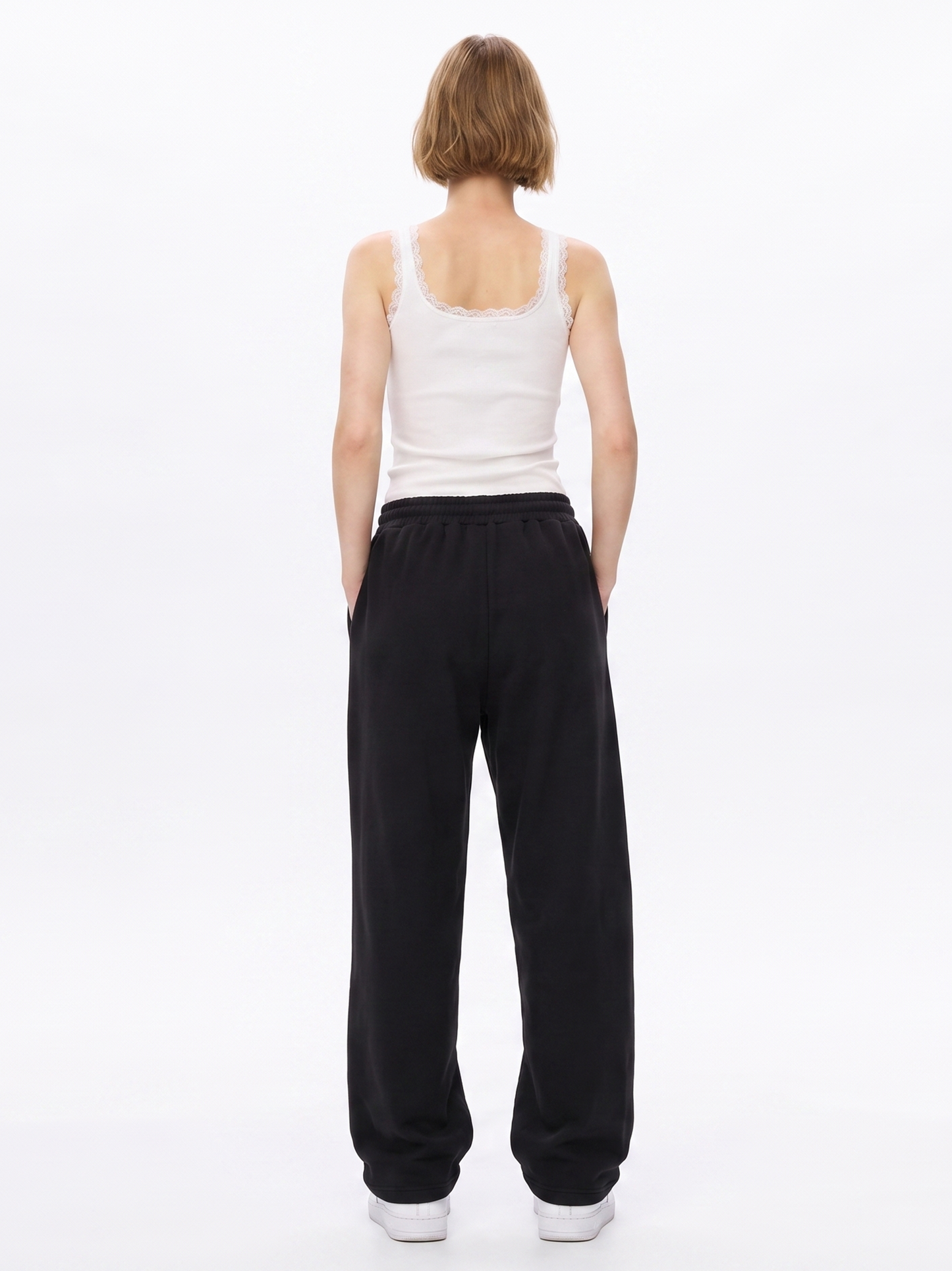 Cool Bee Joggers Black for Women - Joggers Casual Streetwear India - Lifestyle View