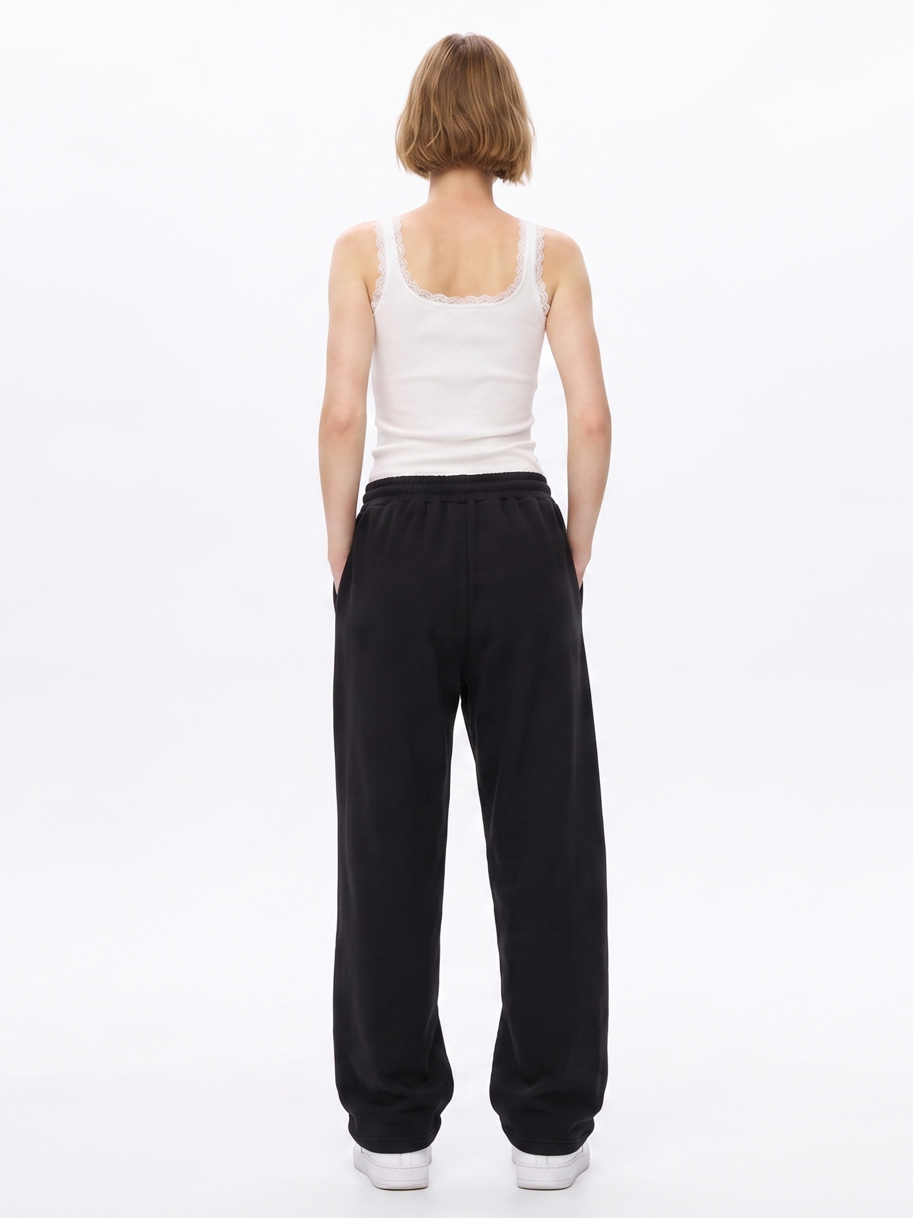Cool Bee Joggers Black for Women - Joggers Casual Streetwear India - Lifestyle View