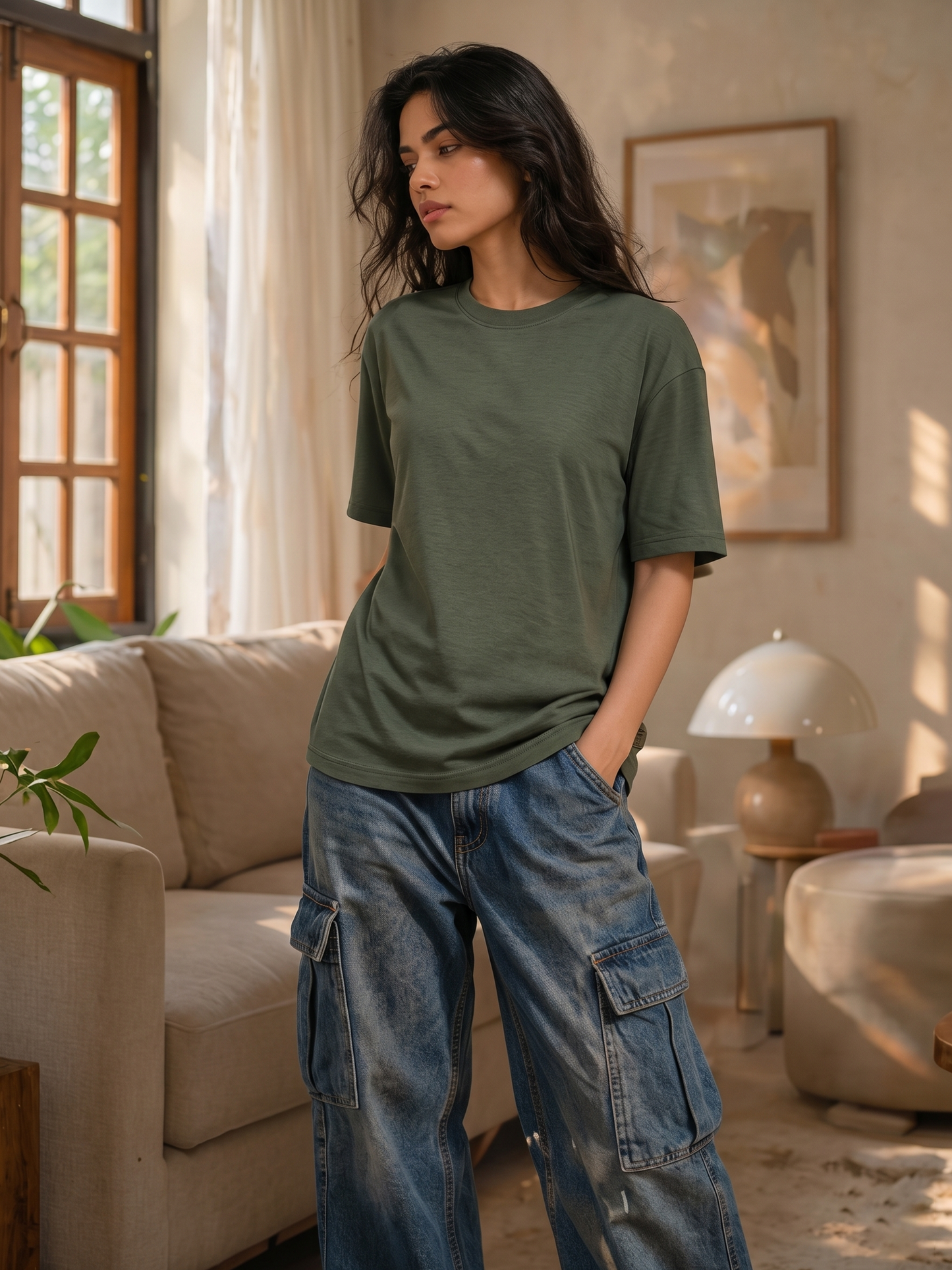 Cool Bee Regular Fit Tees Women for Women - Regular Fit Tee India - Lifestyle View