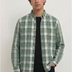 Highland Olive Windowpane  Check Shirt
