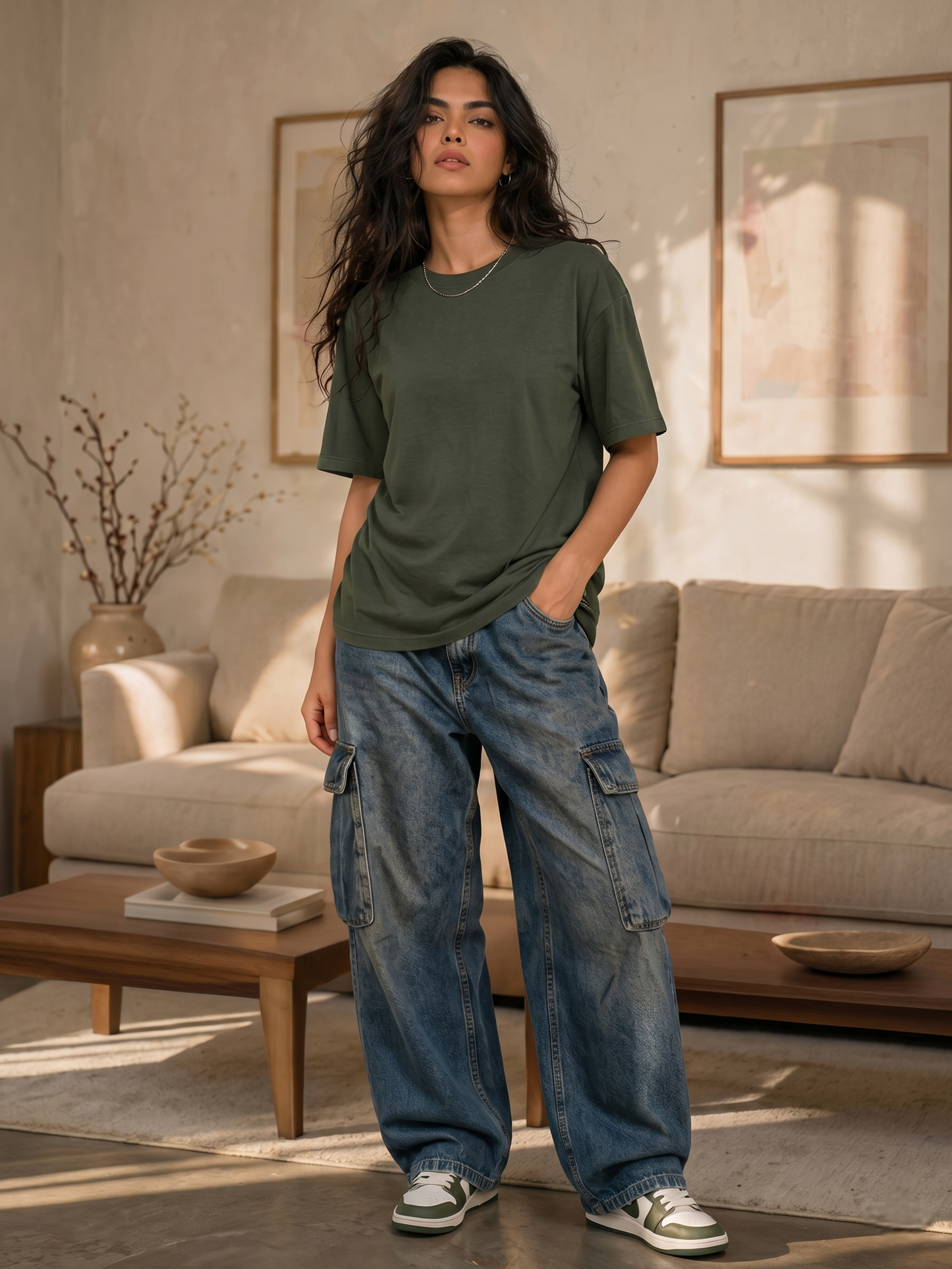 Cool Bee Regular Fit Tees Women for Women - Regular Fit Tee India - Lifestyle View