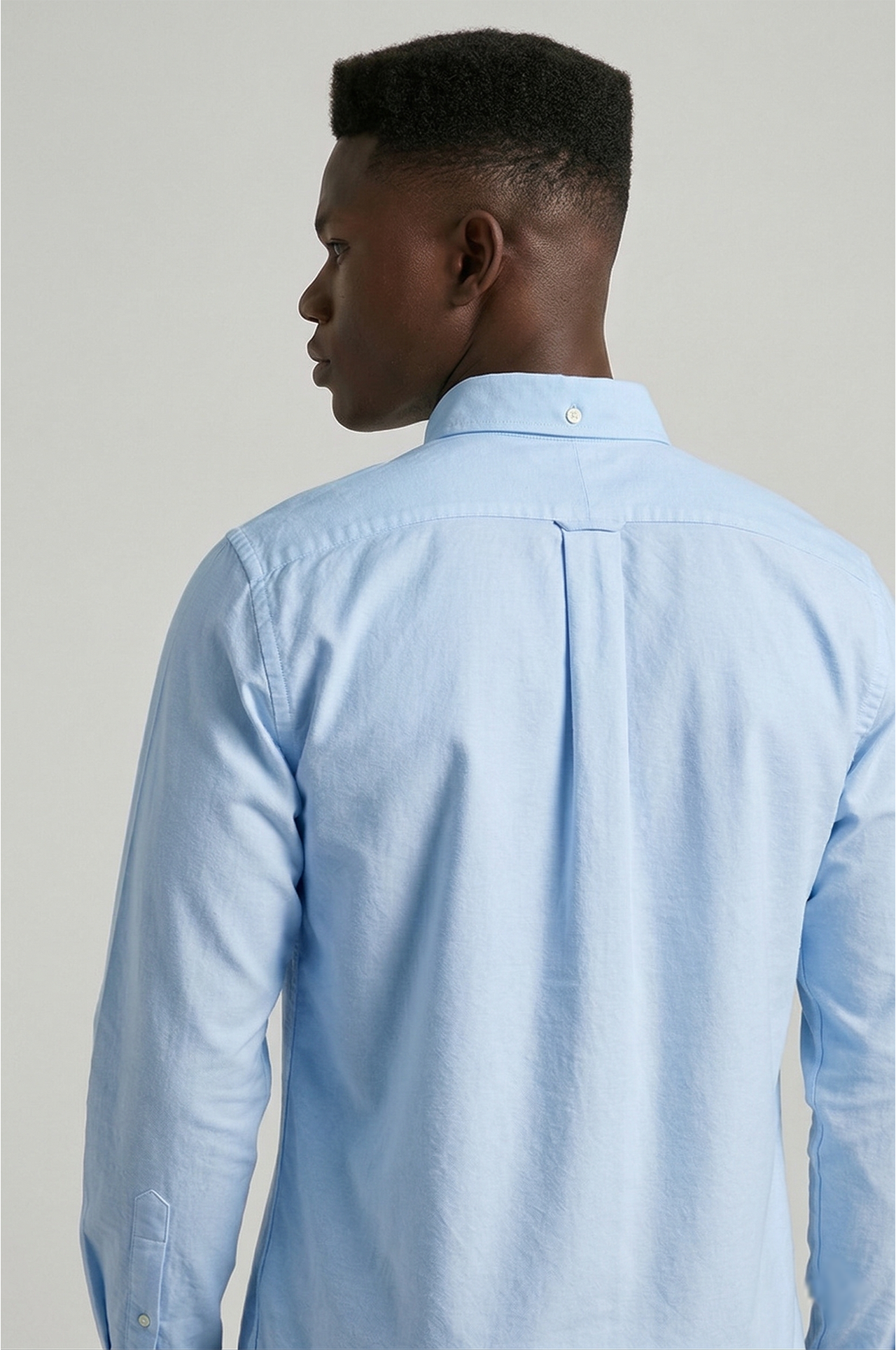 Cool Bee Casual Premium Oxford Shirt Blue for Men - Blue Premium Oxford Shirt India - Lifestyle View