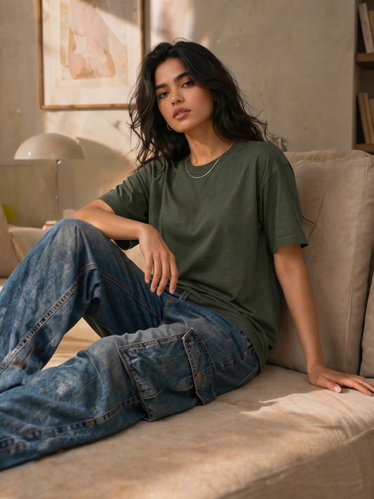 Cool Bee Regular Fit Tees Women for Women - Regular Fit Tee India