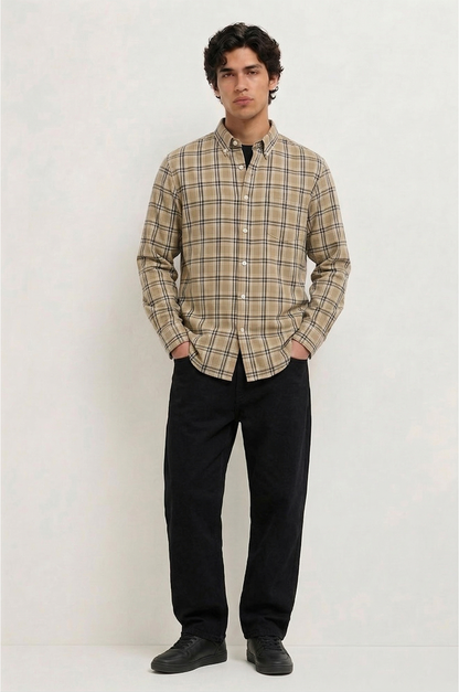 Cool Bee Urban Metropolitan Check Shirt for Men - Check Check Casual Shirt India - Lifestyle View