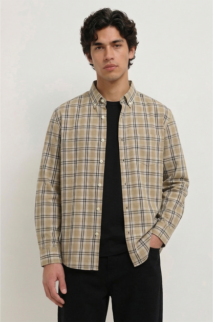 Cool Bee Urban Metropolitan Check Shirt for Men - Check Check Casual Shirt India
