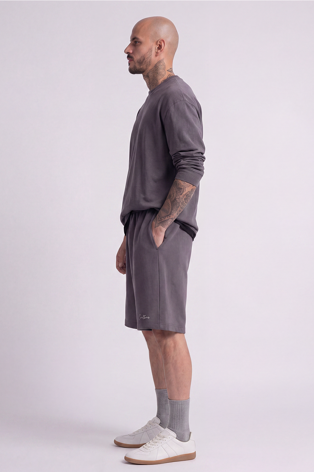 Cool Bee Regular Fit Shorts Black for Men - Shorts Summer Casual India - Lifestyle View