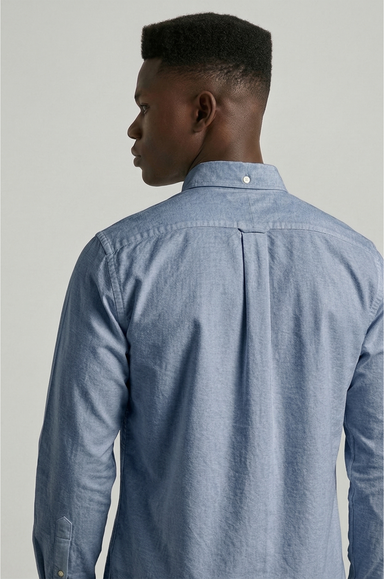 Premium Casual Oxford Shirt Grey