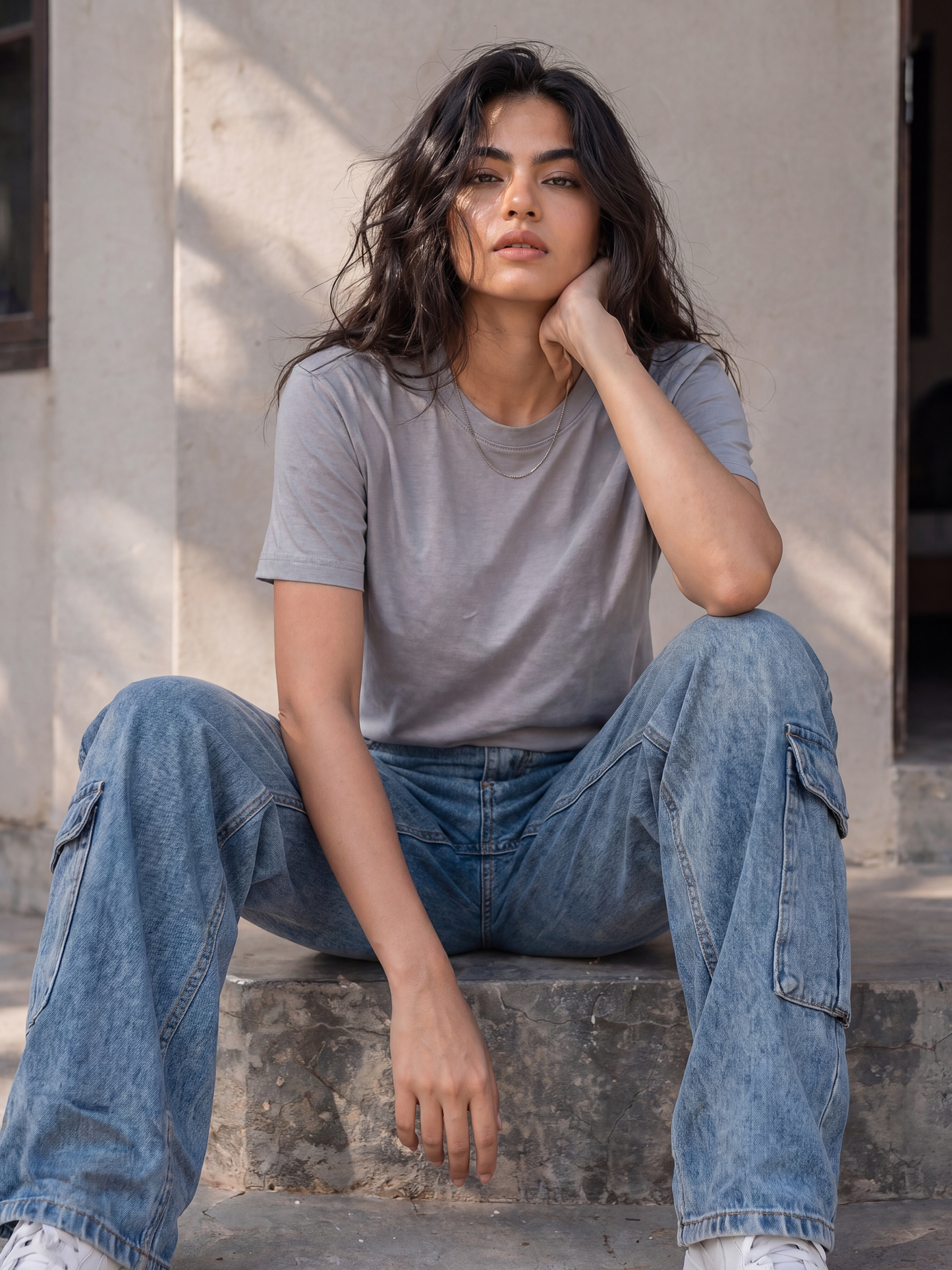Cool Bee Regular Fit Tees Women for Women - Regular Fit Tee India - Detail View