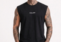 Men Tank Tees Black