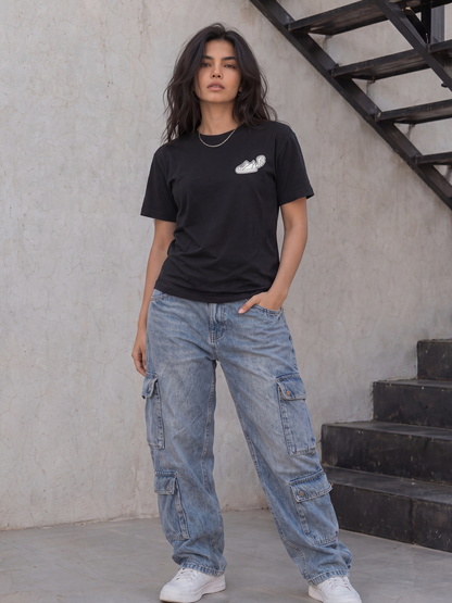 Cool Bee Regular Fit Tees Women for Women - Regular Fit Tee India - Detail View