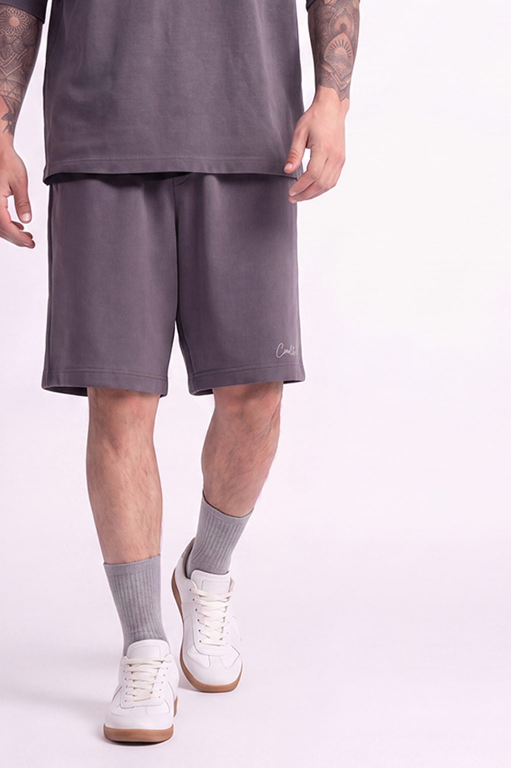 Cool Bee Regular Fit Shorts Black for Men - Shorts Summer Casual India - Lifestyle View
