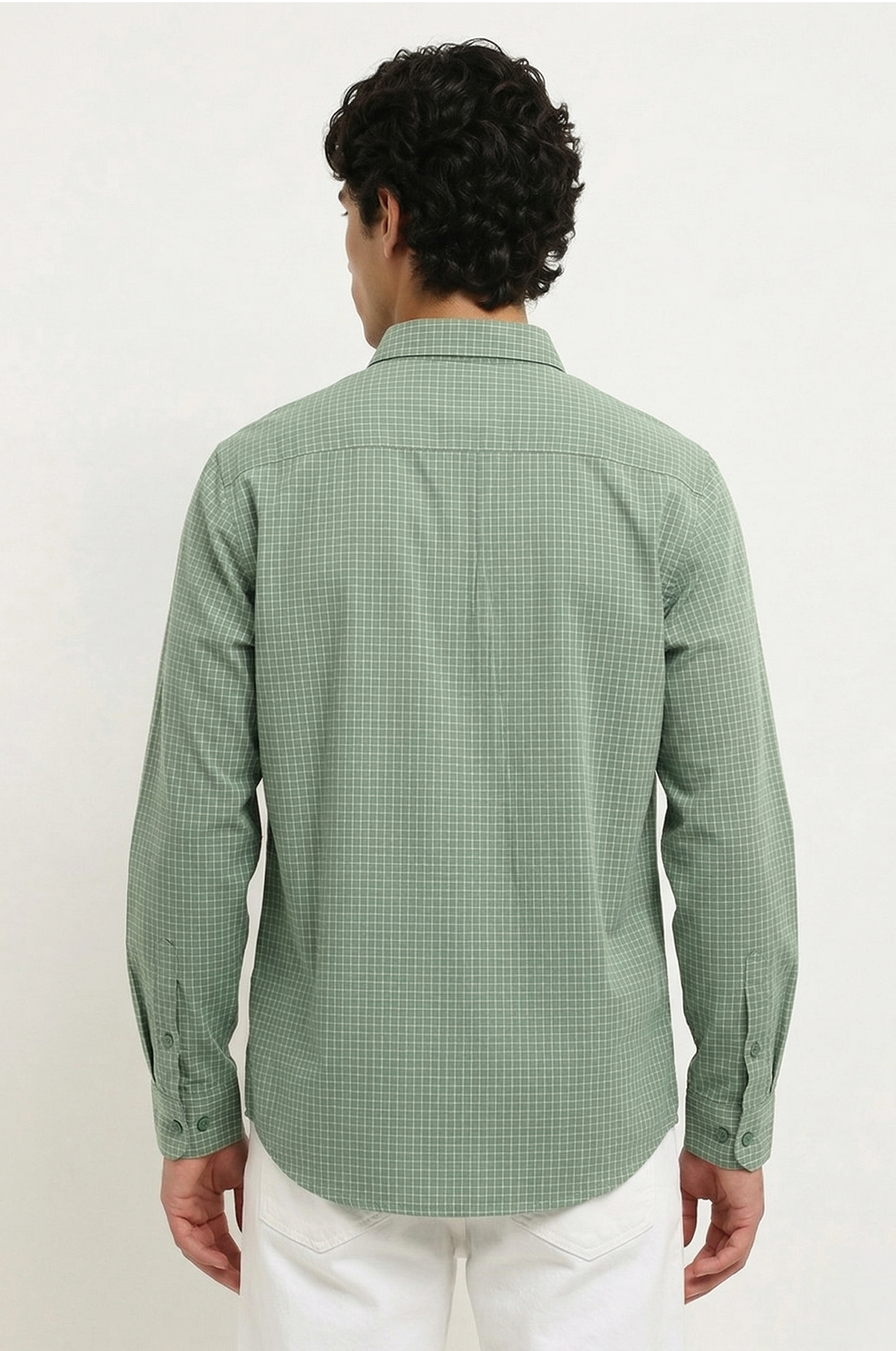 Cool Bee Heritage Check Button-Down Shirt for Men - Check Check Casual Shirt India - Lifestyle View
