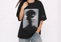 Blurred Vision Tee Black