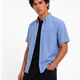 Oxford Casual Half Shirt light Blue