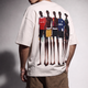 Matchday Abstract Tee White