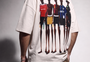 Matchday Abstract Tee White