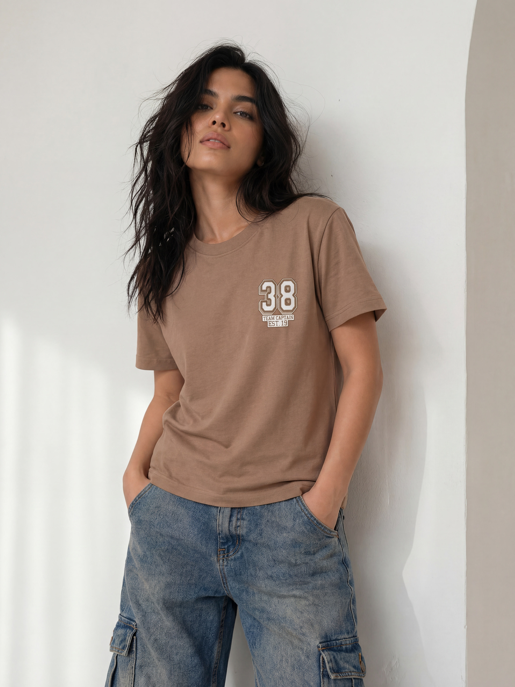 Cool Bee Regular Fit Tees Women for Women - Regular Fit Tee India