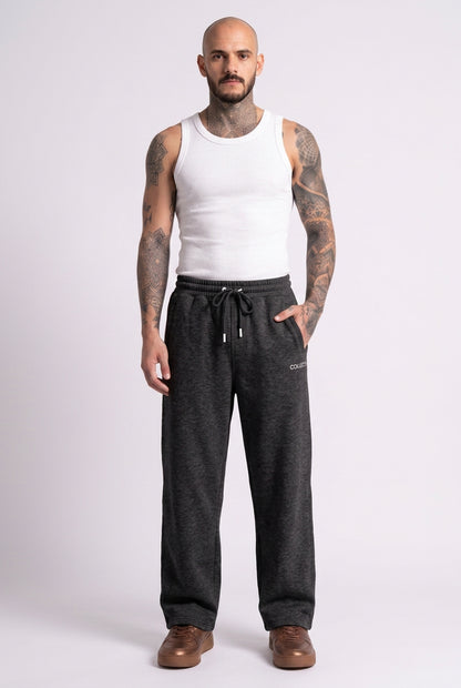 Cool Bee Joggers Antra Milange for Men - Antra Milange Joggers Casual Streetwear India - Detail View