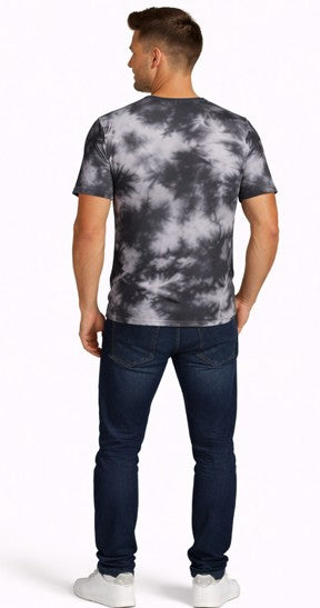 Unisex Tie Dye Oversized T-Shirt White Black