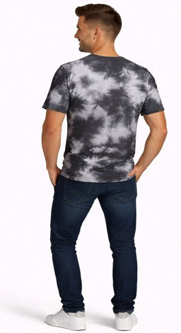 Unisex Tie Dye Oversized T-Shirt White Black